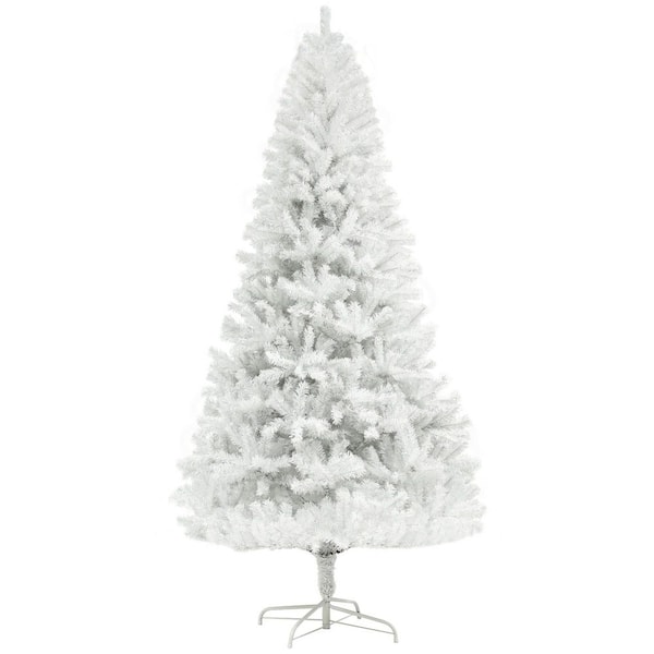 6ft Tall Artificial Christmas Tree, Unlit Xmas Tree with 1000 Branch Tips, Auto Open, Steel Base, Holiday Decor