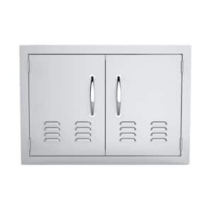 Classic Series 30 in. 304 Stainless Steel Access Door with Vents