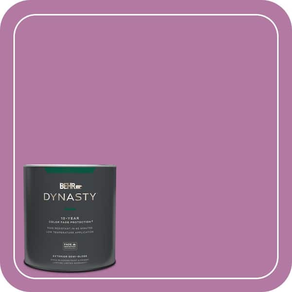 BEHR DYNASTY 1 qt. Home Decorators Collection #HDC-SP16-11 Cactus Flower Semi-Gloss Enamel Exterior Stain-Blocking Paint & Primer