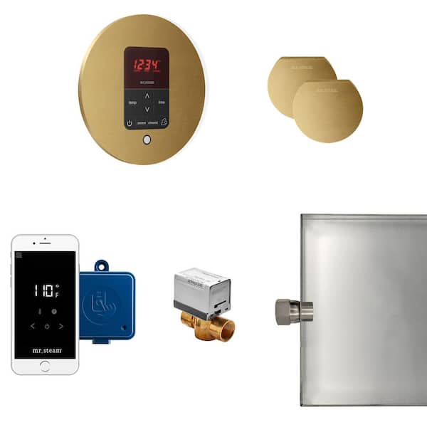 Mr. Steam Butler Max Package Round Un-Plated