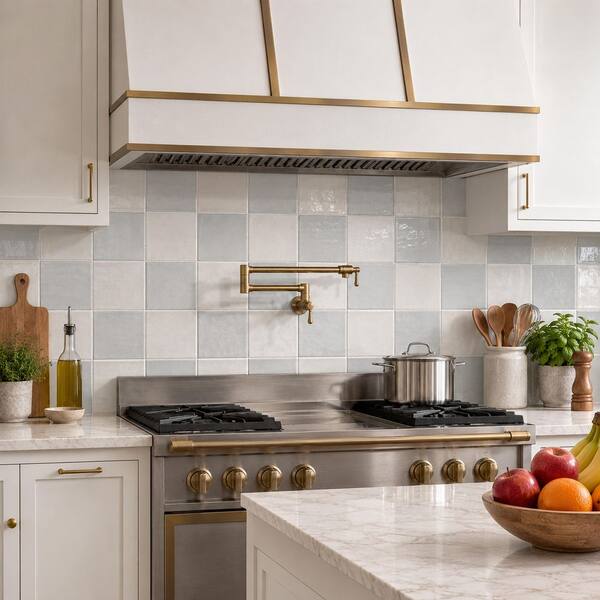 MSI Lakeview Sky 5 in. x 5 in. Glossy Ceramic Wall Tile (10.2 sq