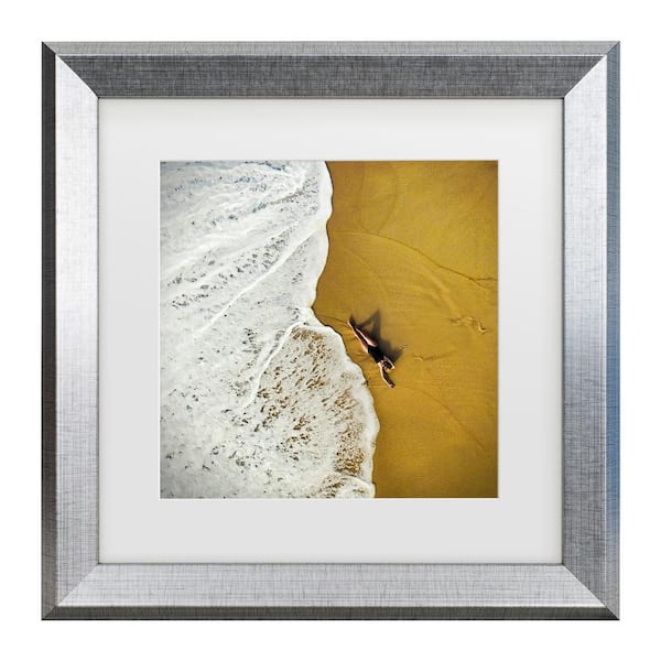 Trademark Fine Art Ambra Closer Matted Framed Photography Wall Art 14.5 in. x 14.5 in