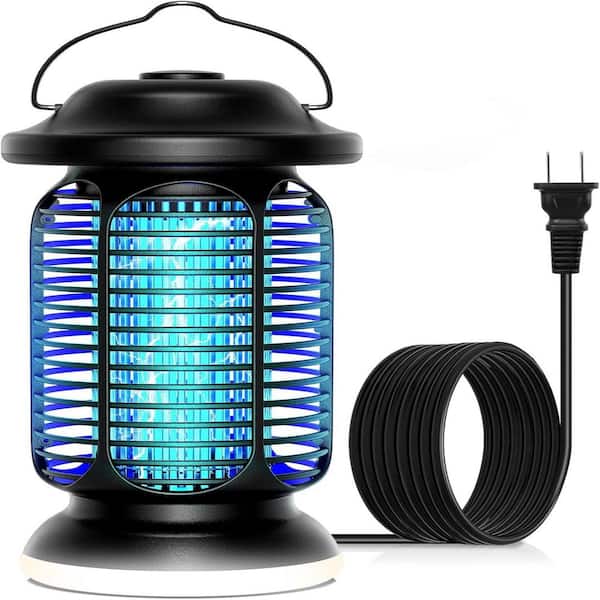Bug Zapper Outdoor & Indoor, Upgraded 18W Exclusive Blue-Violet Light with 2W LED Lamp for Patio, Backyard, Home