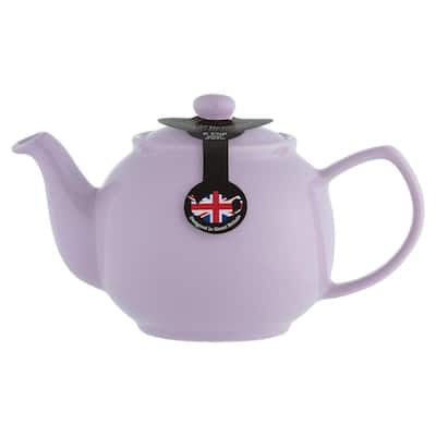 6-Cup Lavender Stoneware Teapot