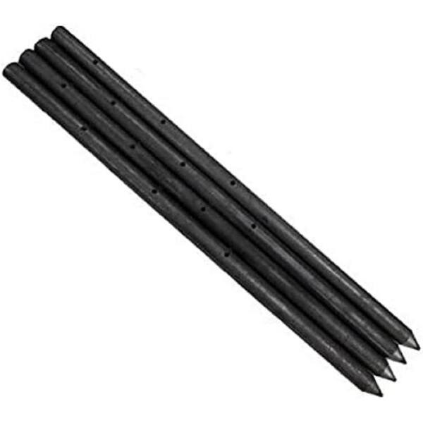 Agfabric 0.75 in. x 30 in. Round Steel Concrete Form Stakes (5-Pack)