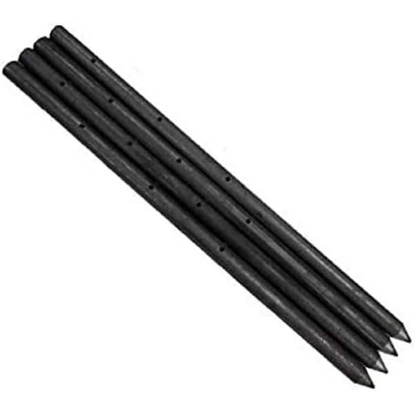 Agfabric 0.75 in. x 36 in. Round Steel Concrete Form Stakes (10-Pack ...