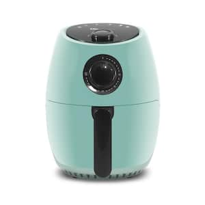 Elite Platinum 2.1 Qt. Blue Hot Air Fryer with Adjustable Timer