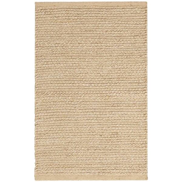 2 ft. x 3 ft. Natural Jute Flatweave Handmade Area Rug