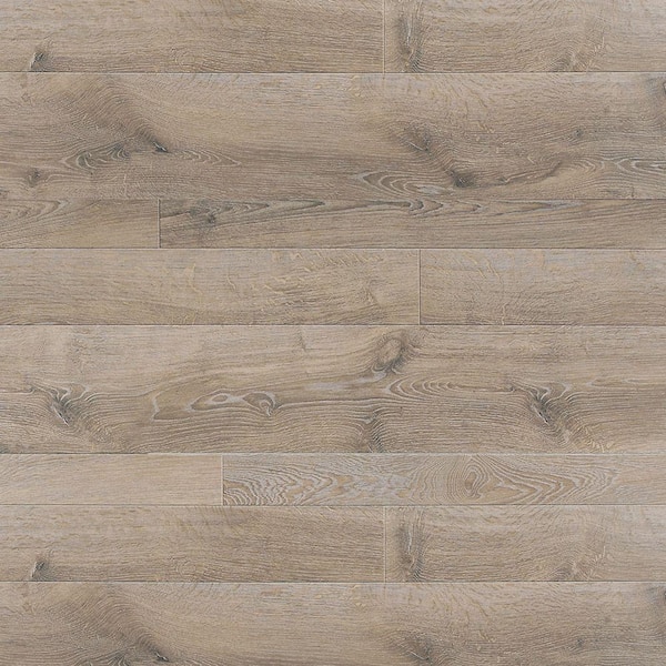 Innovations Multi-Width Oak Chateau 8 mm Thick x 16 in. Wide x 47 in. Length Click Lock Laminate Flooring (20.15 sq. ft. / case)