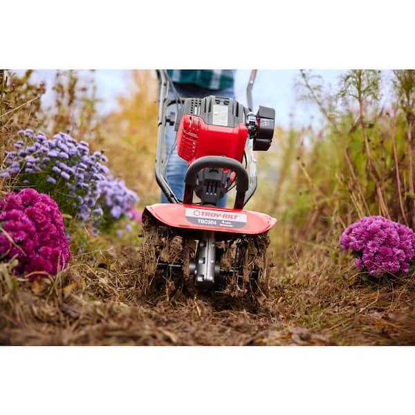 TBC304 12 in. 30cc 4-Cycle Gas Cultivator with Adjustable Cultivating Widths