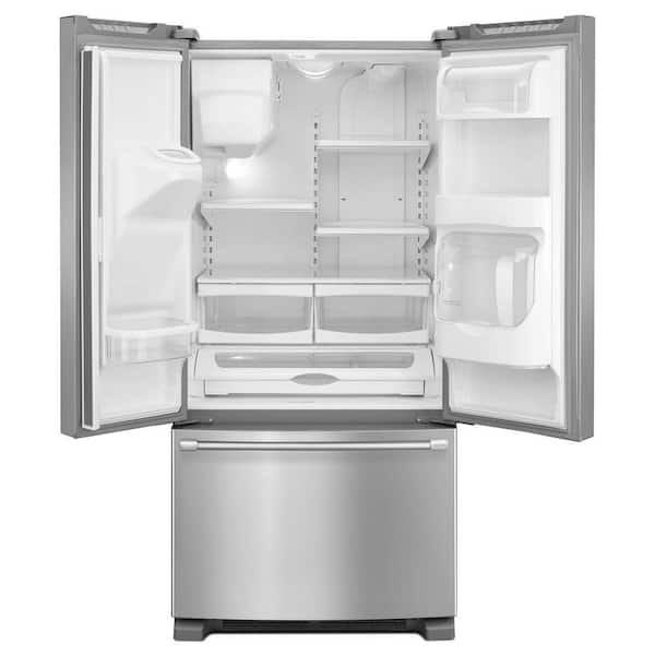 Maytag 33 in. W 21.7 cu. ft. French Door Refrigerator in
