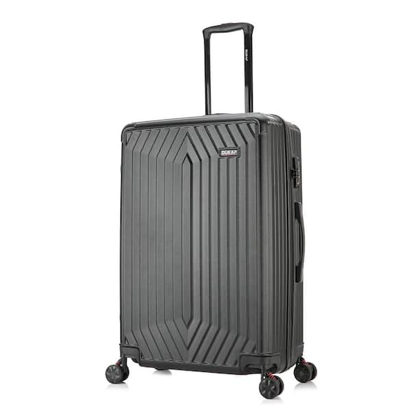 DUKAP Stratos Lightweight Hardside Spinner 28 in. Black
