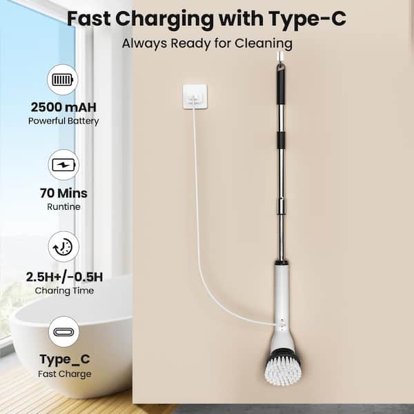 How Long Does It Take to Charge an Electric Spin Scrubber? Quick Guide