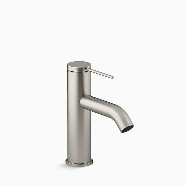 KOHLER Components Single-Handle Single Hole Bathroom Sink Bathroom Faucet in Vibrant Brushed Nickel