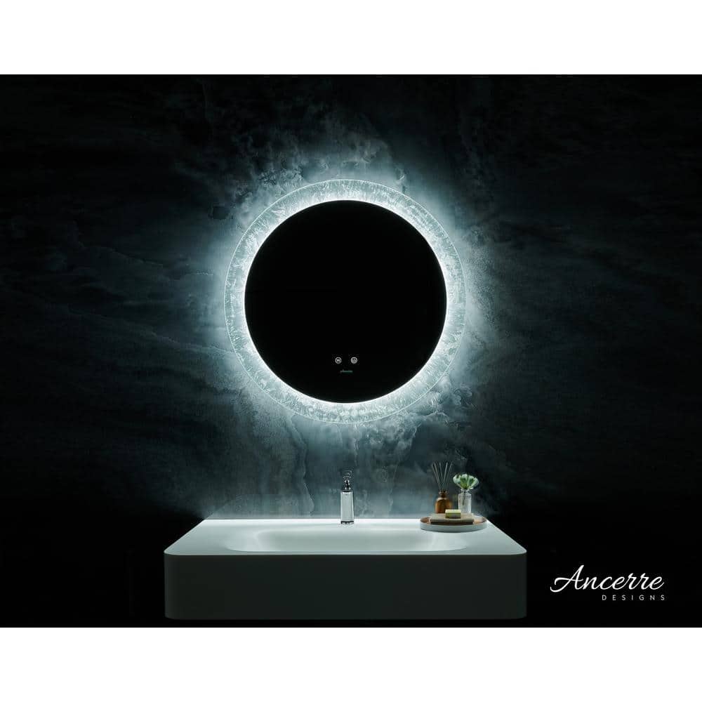 Frysta Round LED Wall Mirror