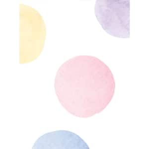 Watercolor Pastel Dots Vinyl Wall Stickers