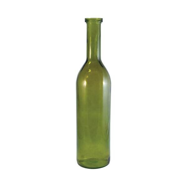 Titan Lighting Botella 30 in. Glass Decorative Vase in Spruce
