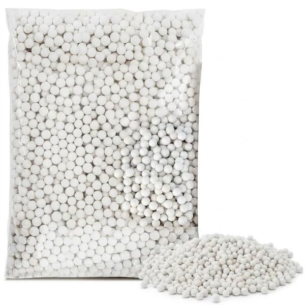 Ceramic Pie Weights 0.92LB Round Stoneware Baking Beans for Pie Crusts High Temperature Tolerance Reusable 1 Pack