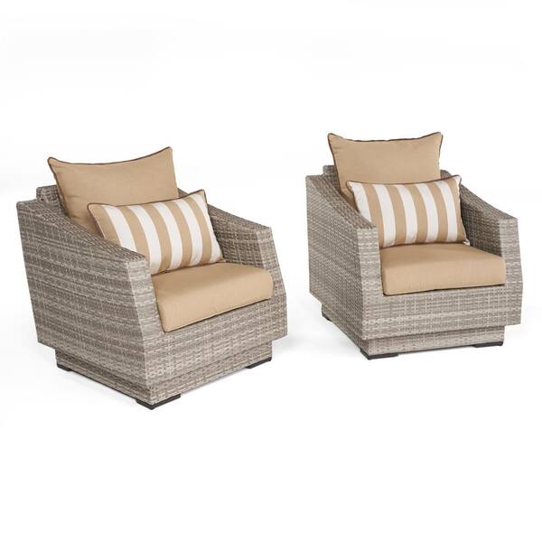 all weather wicker club chairs