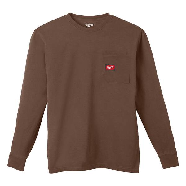wrangler long sleeve pocket tee