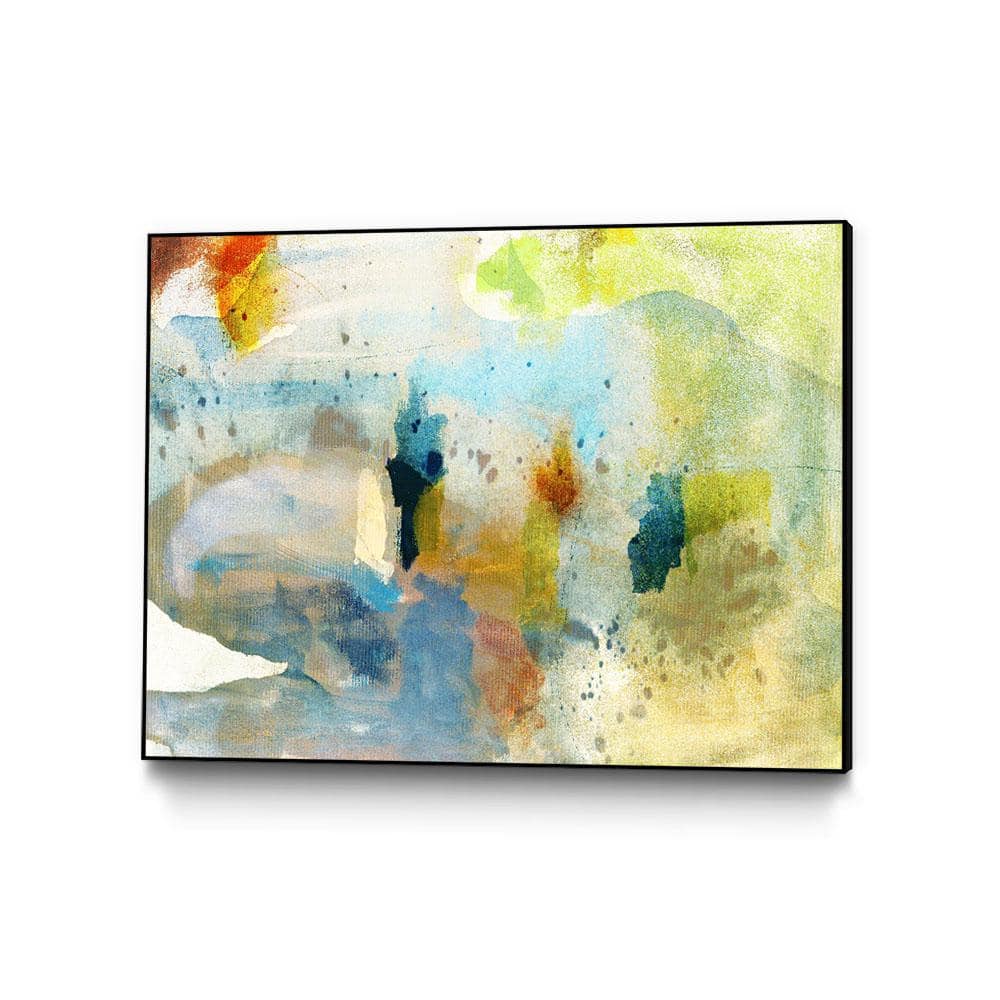 30 in. x 40 in. Deviation II by Sisa Jasper Framed Wall Art