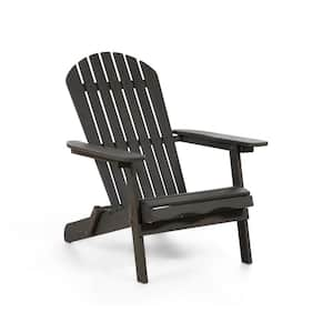 Elk Weathered Gray Eucalyptus Wood Folding Adirondack Chair