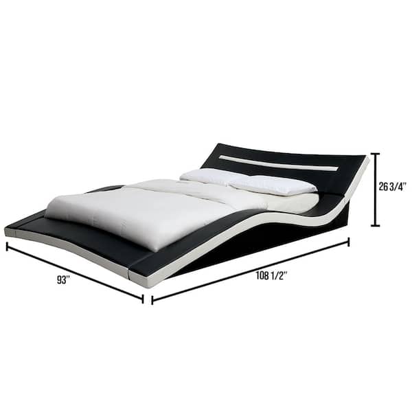 Zelina in Black Eastern King Bed