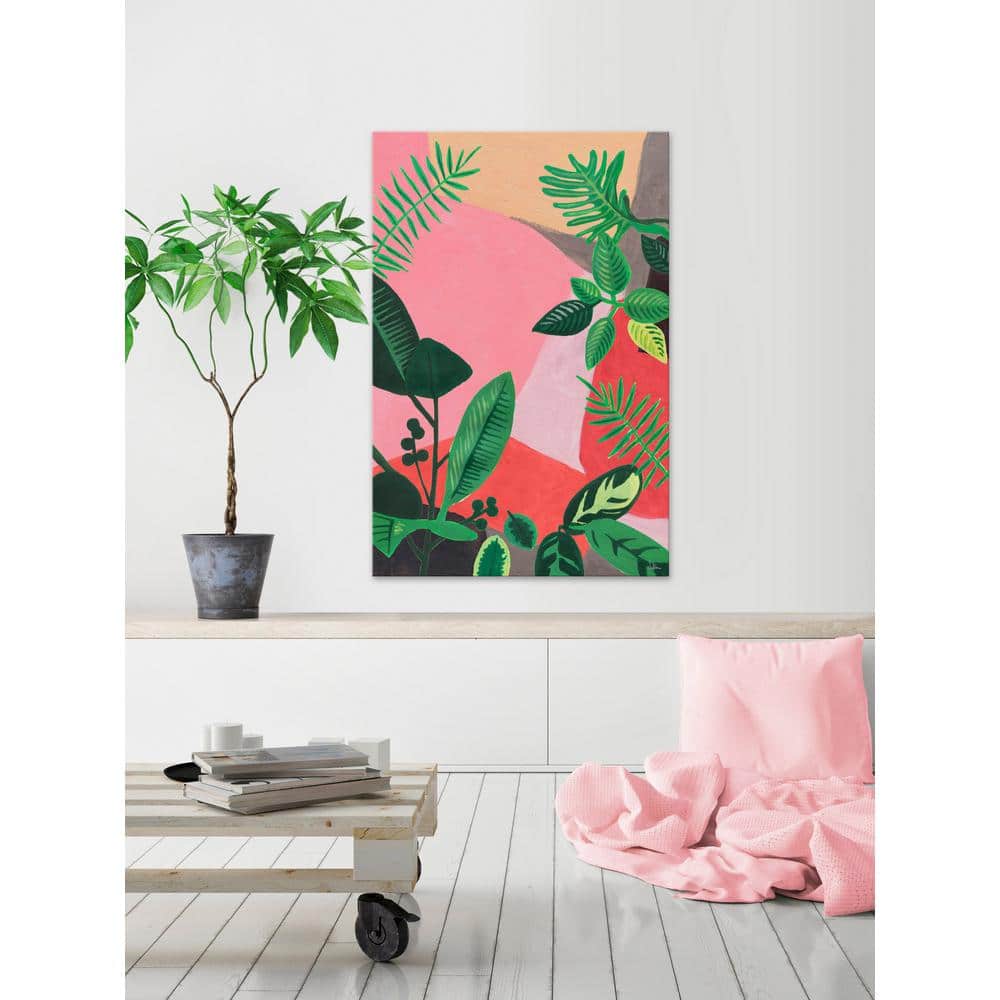 60 in. H x 40 in. W Feuillage Fun by Julia Posokhova Canvas Wall Art