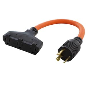 100 Foot 10 3 Power Cord 125V 30 Amp Sow Rubber NEMA L530P Plugs, from CEP