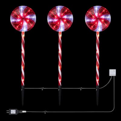 Christmas Pathway Lights - Christmas Lights - The Home Depot