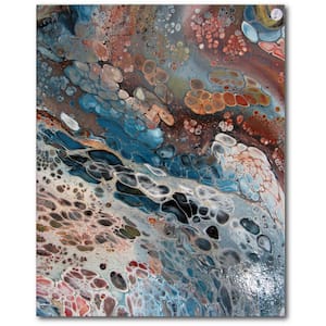 Peaceful Days Gallery-Wrapped Canvas Abstract Wall Art 20 in. x 16 in.