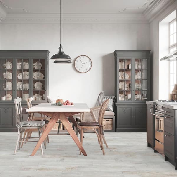 Tribeca Beige 8 in. x 36 in. Matte Porcelain Wood Look Floor and Wall Tile (15.54 sq. ft. /Case)
