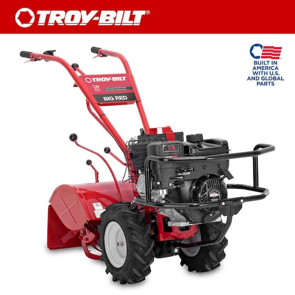 Troy-Bilt Big Red 20 in. 306cc OHV Electric Start Briggs and Stratton Engine Rear Tine Forward Rotating Gas Garden Tiller
