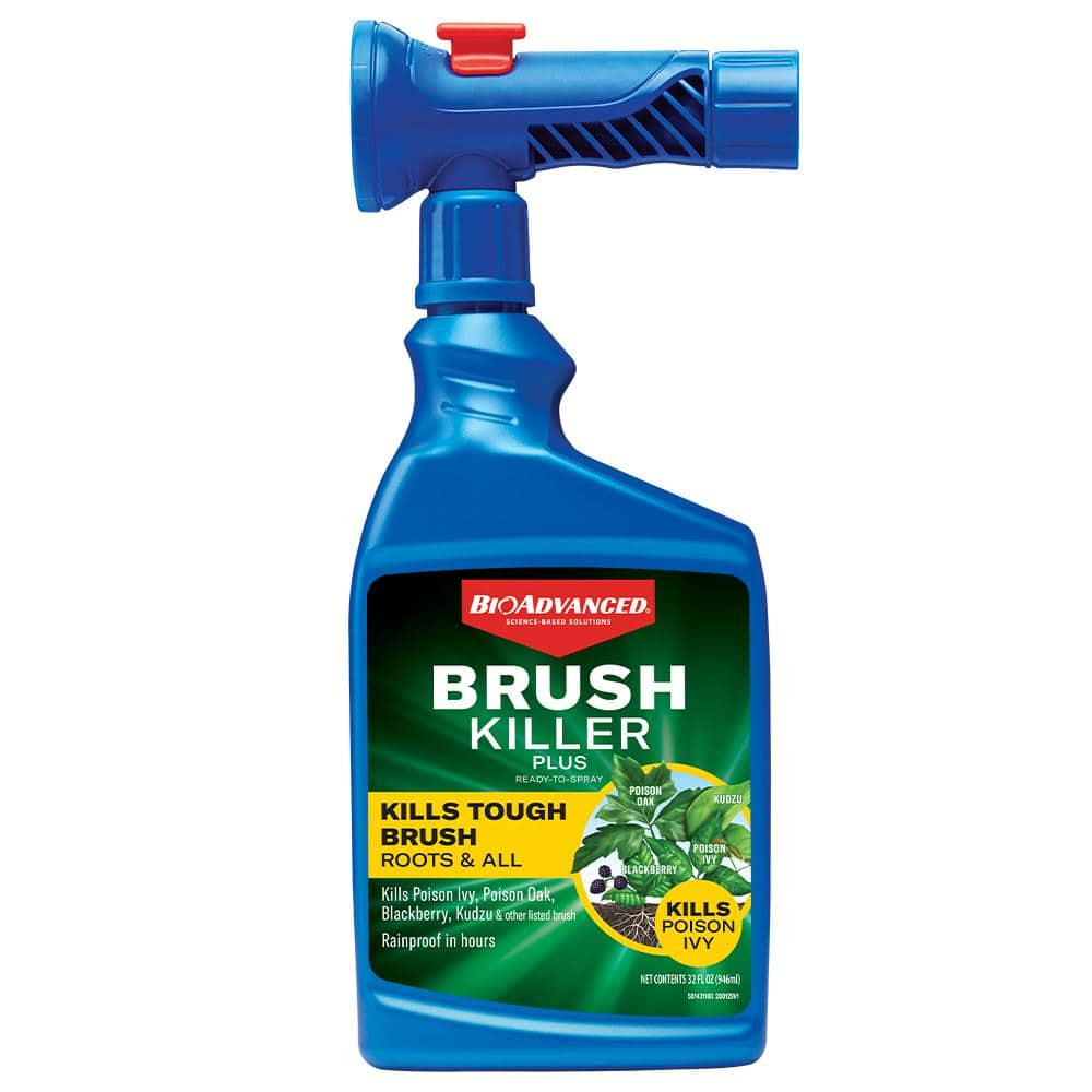 BIOADVANCED 32 Oz. Ready-to-Spray Brush Killer Plus 704645A - The Home ...