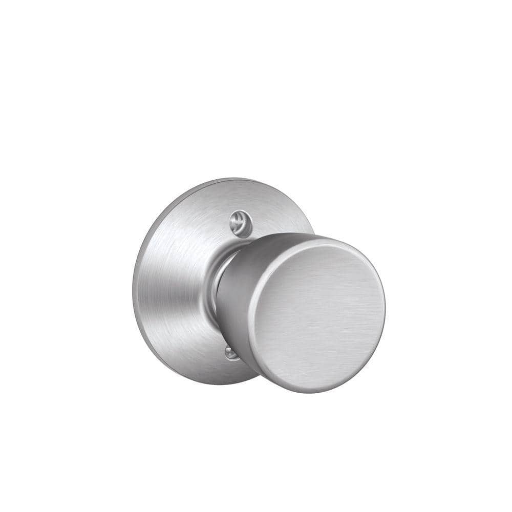 Schlage Bell Satin Chrome Dummy Door Knob F170 BEL 626 - The Home
