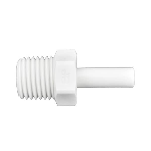John Guest 1/4 in. Push-to-Connect Stem Adapter Fitting (10-Pack)