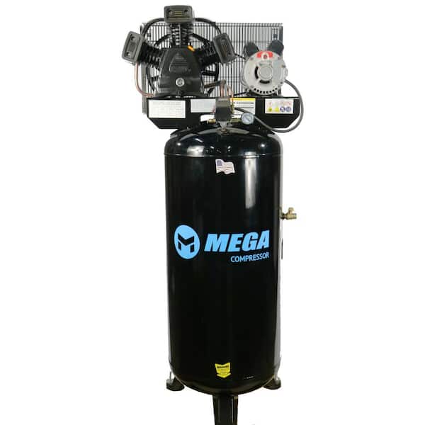 Mega Compressor 60 Gal. 5 HP 150 PSI Electric Upright Air