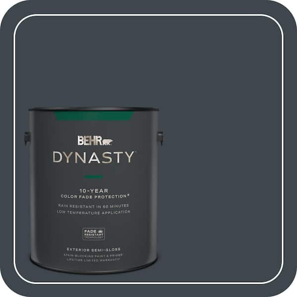 BEHR DYNASTY 1 gal. #PPU25-23 Winter Way Semi-Gloss Exterior Stain-Blocking Paint & Primer