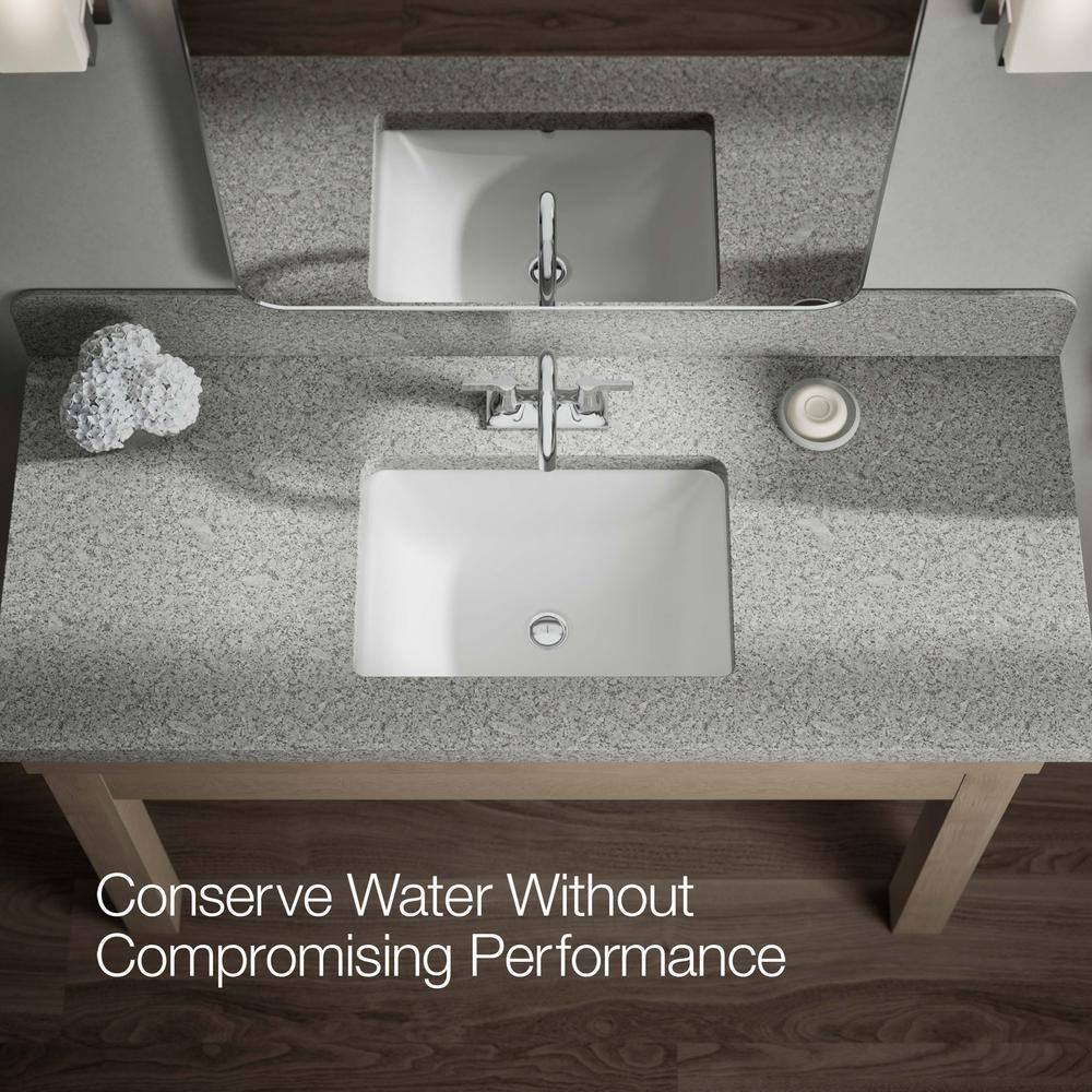 Polished Chrome Brass Centerset Bathroom Faucet with Lever Handles