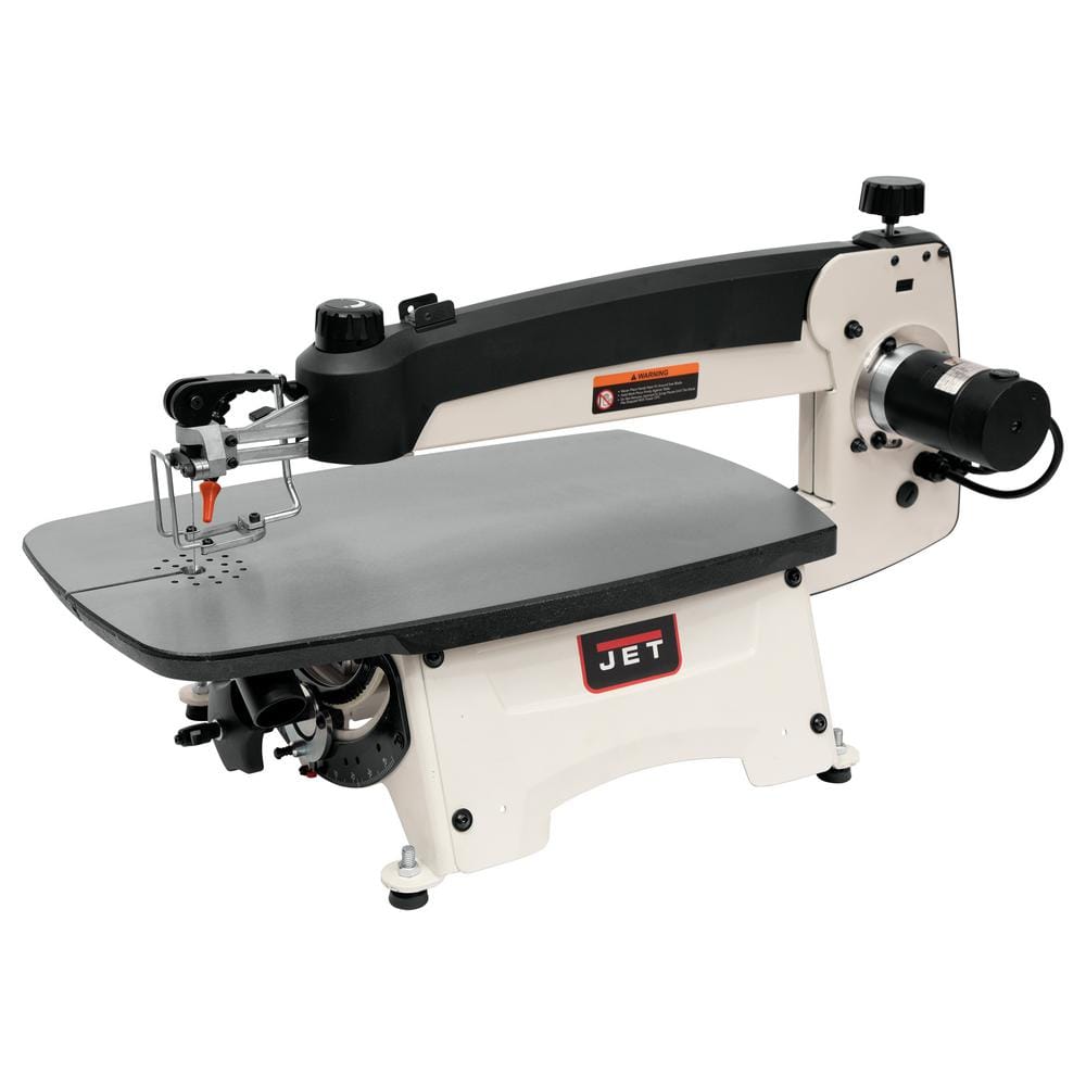 Jet 22 in. 120-Volt Scroll Saw with Foot Switch, Scroll Saw