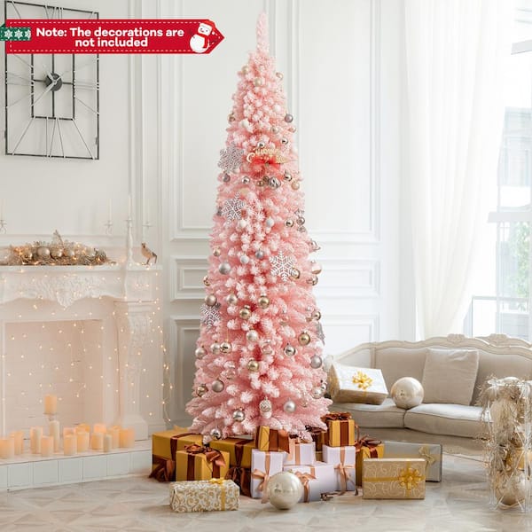 Pink xmas trees hotsell