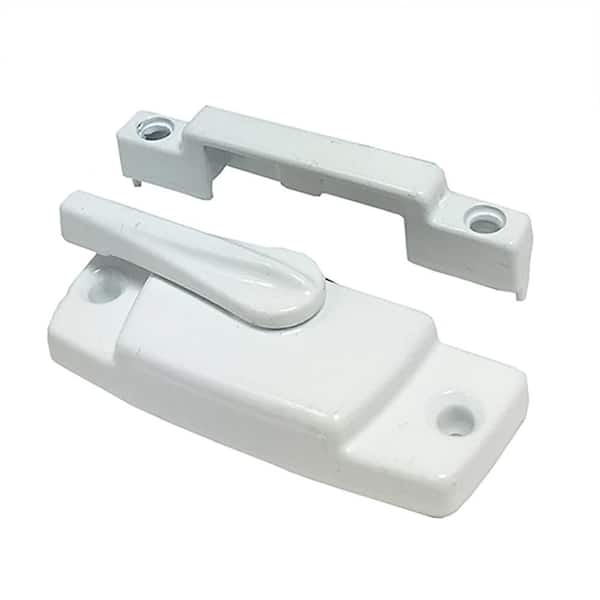 White Sash Lock and Keeper for Vinyl Windows