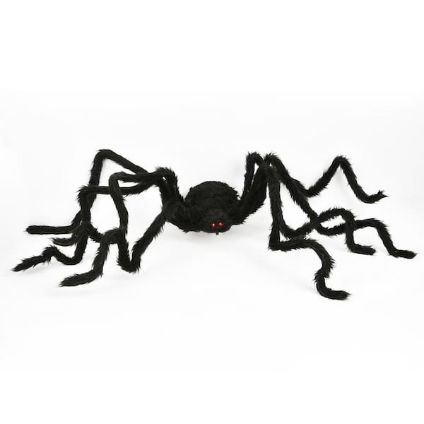 National Tree Company 63 in. Animated Halloween Crawling Spider, Sound ...
