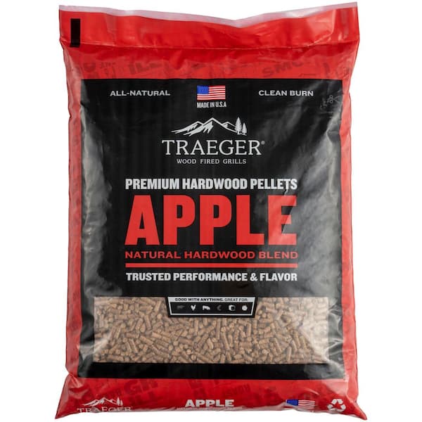 Traeger 20 lb. Bag Apple All-Natural Wood Grilling Pellets