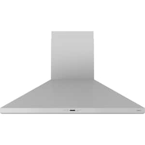 Siena 48 in. 1200 CFM Ducted Wall Mount Range Hood with LED Light in Stainless Steel