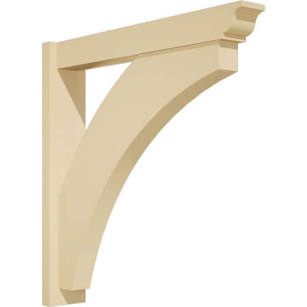 Thorton 5 in. W x 30 in. H x 30 in. D Signature Urethane Polyurethane Outlooker with Traditional Ends