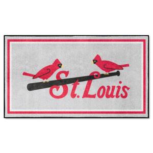 St. Louis Cardinals 3ft. x 5ft. Plush Area Rug