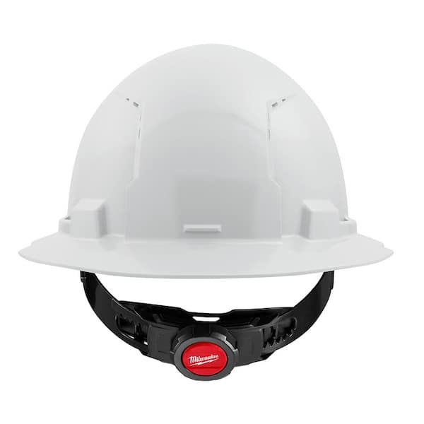 Milwaukee BOLT White Type 1 Class C Full Brim Vented Hard Hat with