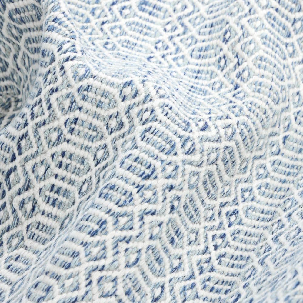 Cloud Geometric Handmade Wool Area Rug 10' x 14'