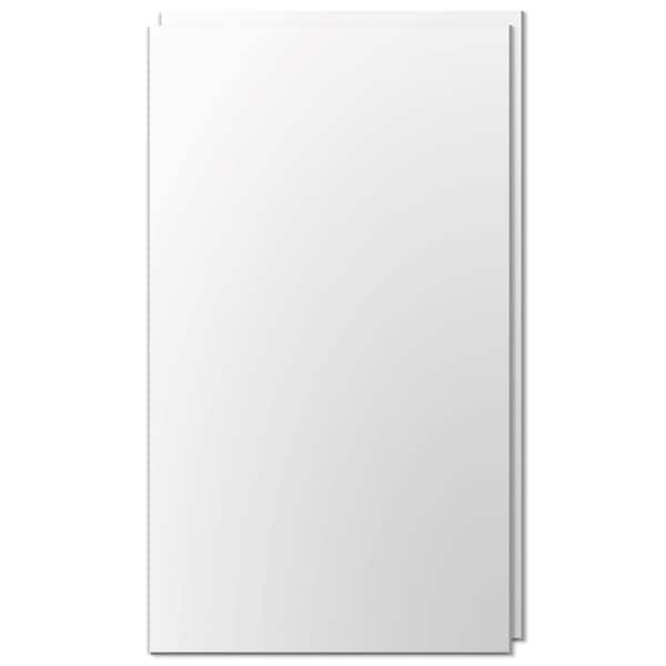 Art3dwallpanels White 2 ft. x 4 ft. Decorative Smooth PVC Drop Ceiling Tile (80 sq. ft./case)
